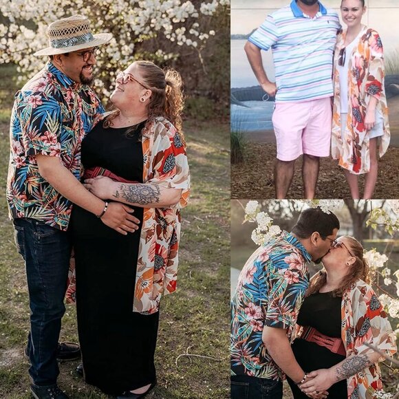 Women's Kimono Swimsuit Coverups Summer Beach Casual Loose Cardigans for Swimwea - Picture 6 of 6